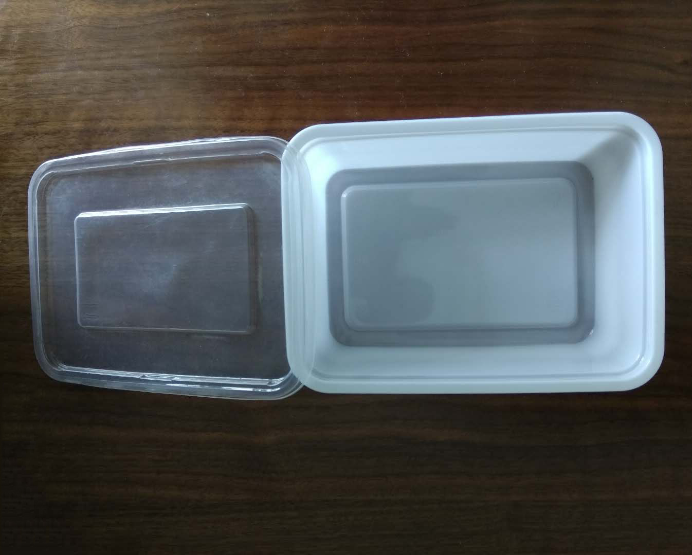 全新进口pp料吸塑环保饭盒